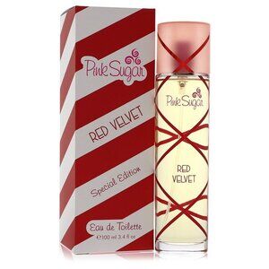 Pink Sugar Red Velvet by Aquolina Eau De Toilette Spray 3.4 oz
